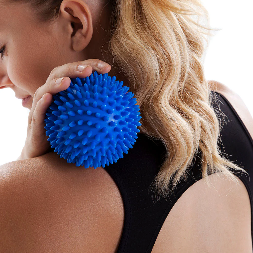 66fit 10cm Spiky Massage Ball - Hard 1Pc - Image 3