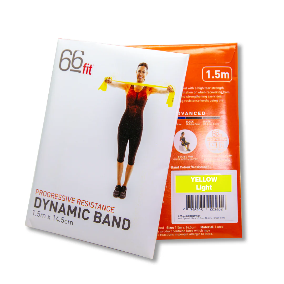 66fit Dynamic Exercise/Resistance Band - 1.5 Metre - Image 5