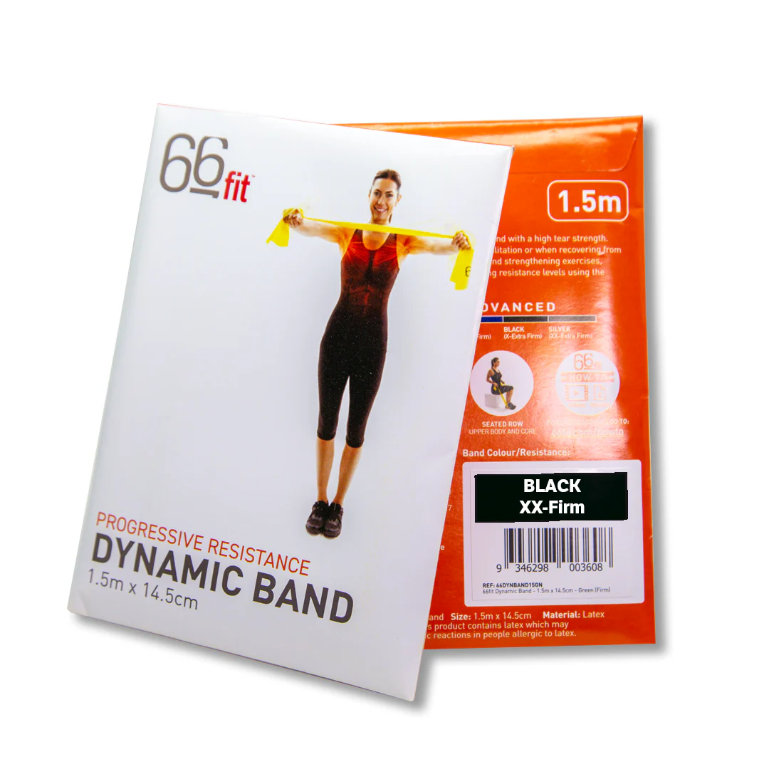 66fit Dynamic Exercise/Resistance Band - 1.5 Metre - Image 8