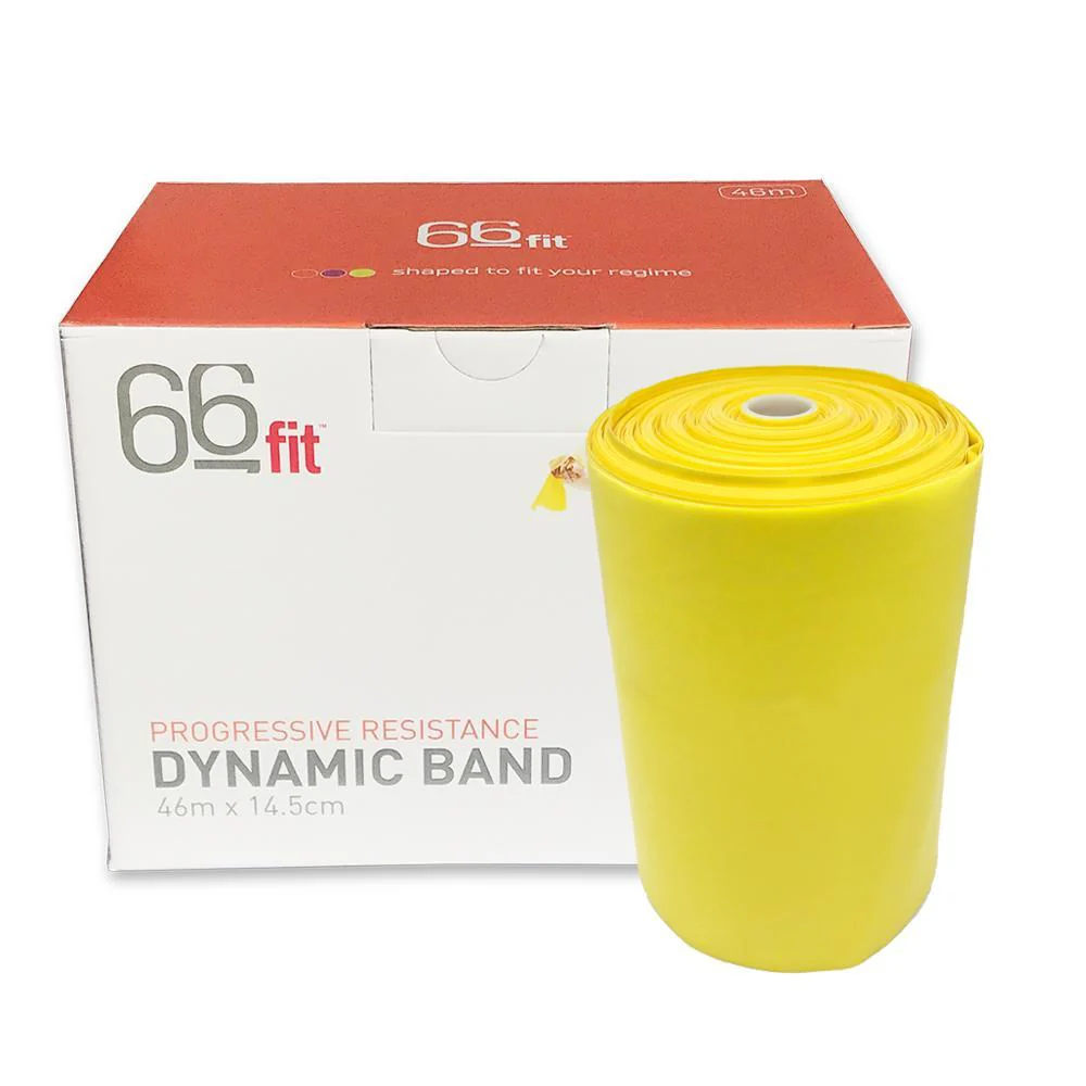 66fit Exercise/Resistance Dynamic Band - 46m Roll - Image 5