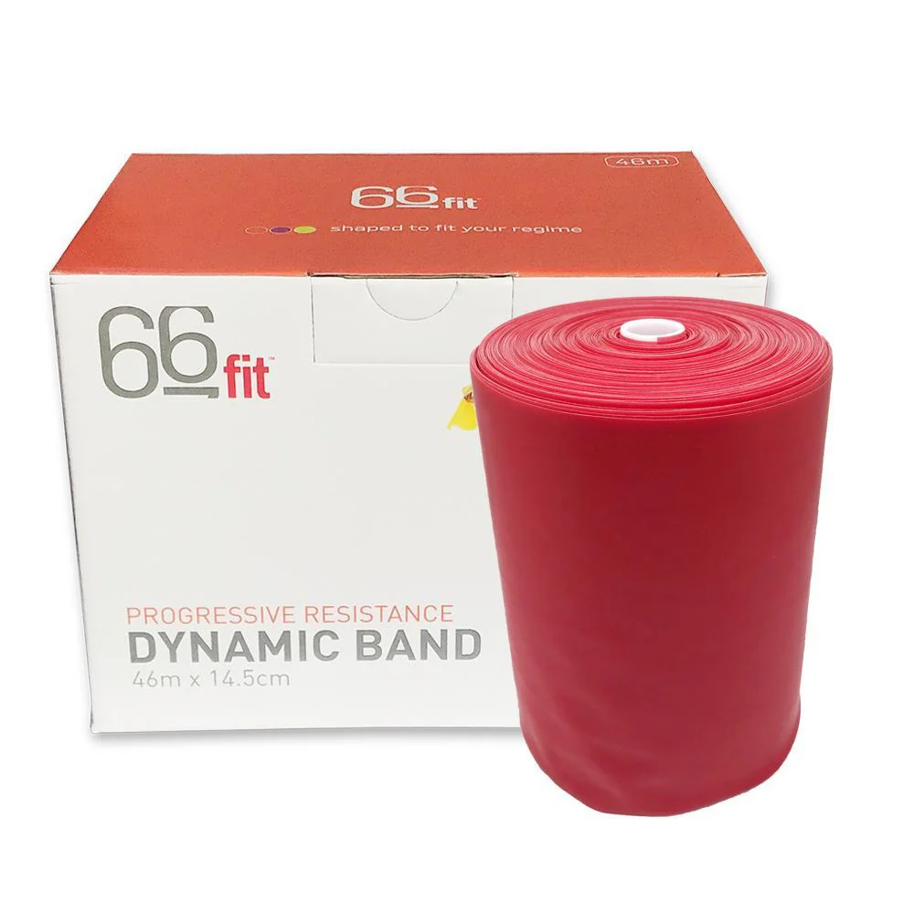 66fit Exercise/Resistance Dynamic Band - 46m Roll - Image 6
