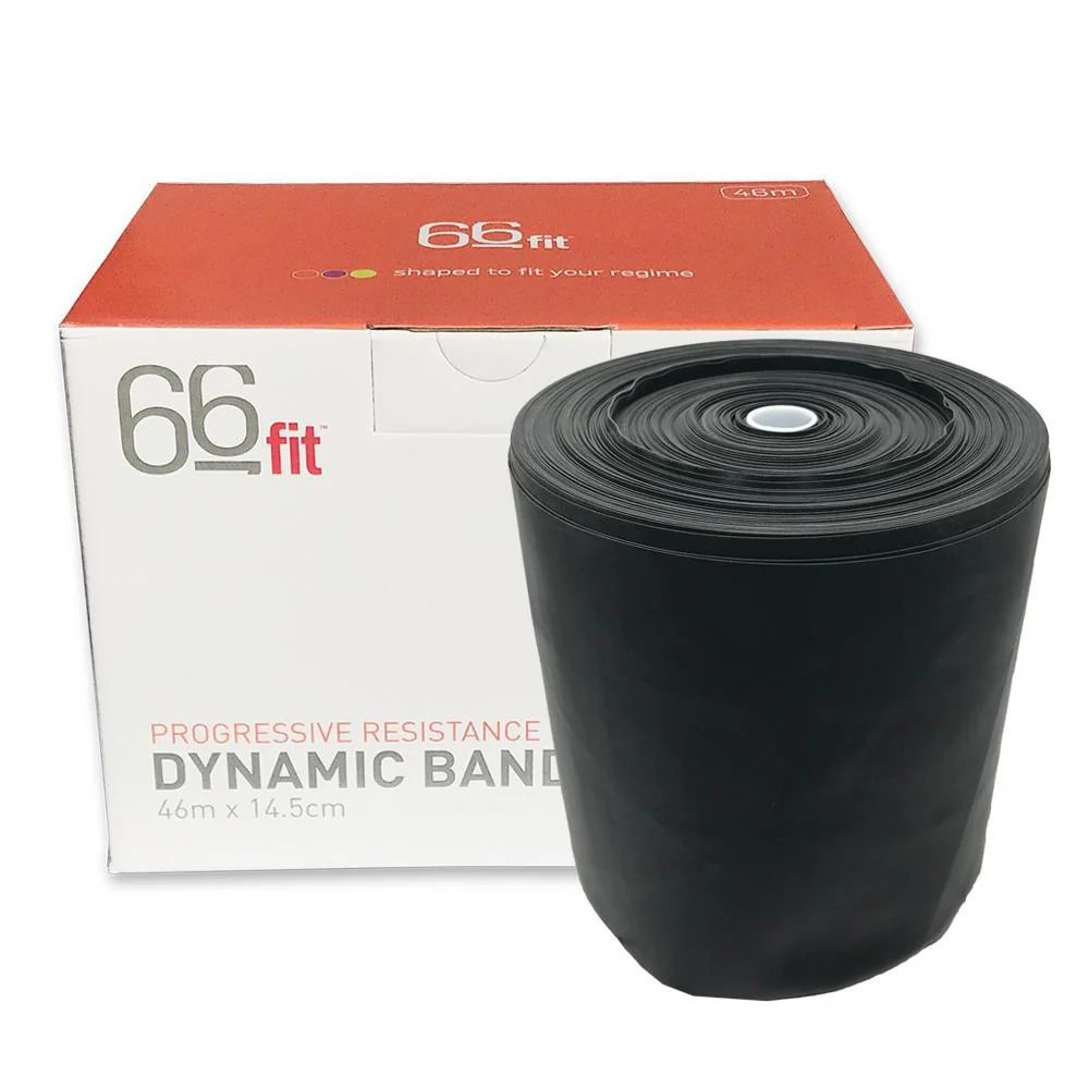 66fit Exercise/Resistance Dynamic Band - 46m Roll - Image 8