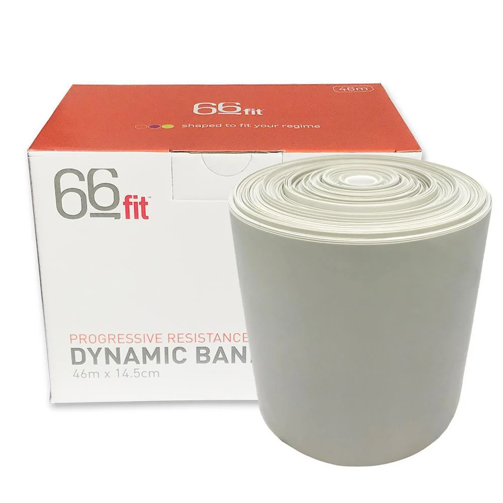 66fit Exercise/Resistance Dynamic Band - 46m Roll - Image 9