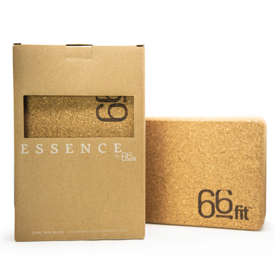 66fit Essence Cork Yoga Block - Image 2
