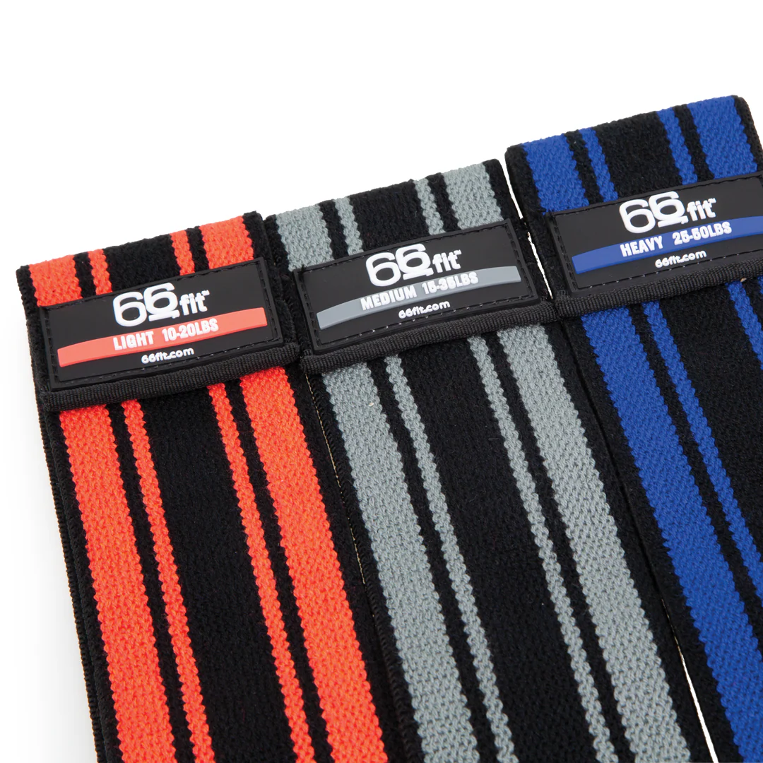 66fit Extend-A-Band Fabric Resistance Loops - Set of 3 - Image 2