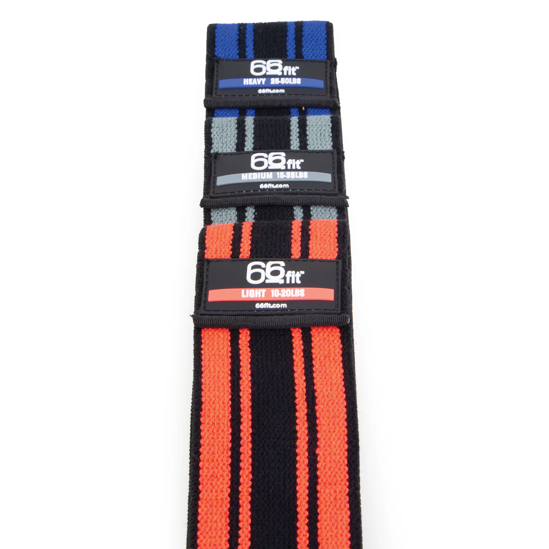 66fit Extend-A-Band Fabric Resistance Loops - Set of 3 - Image 4