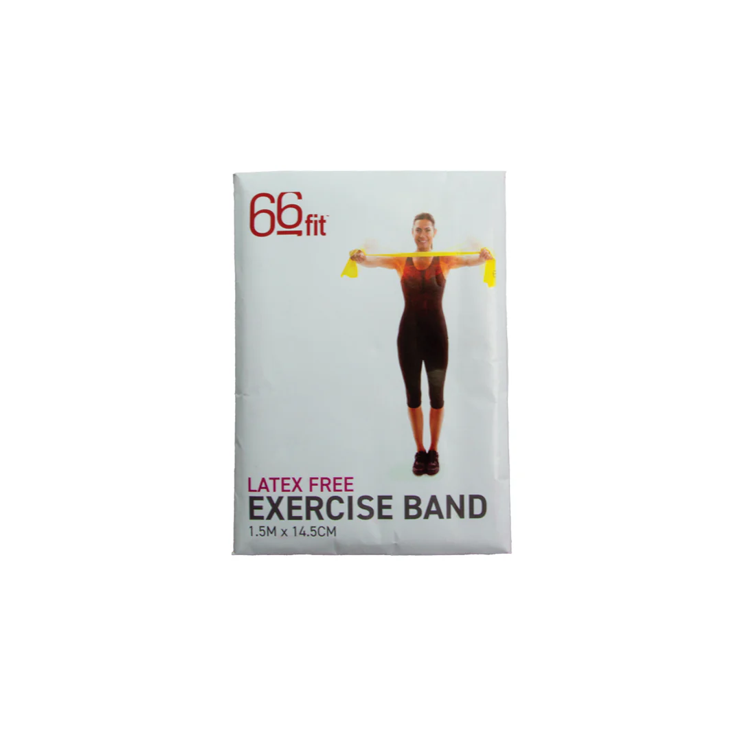 66fit Latex Free Exercise Band – 1.5m