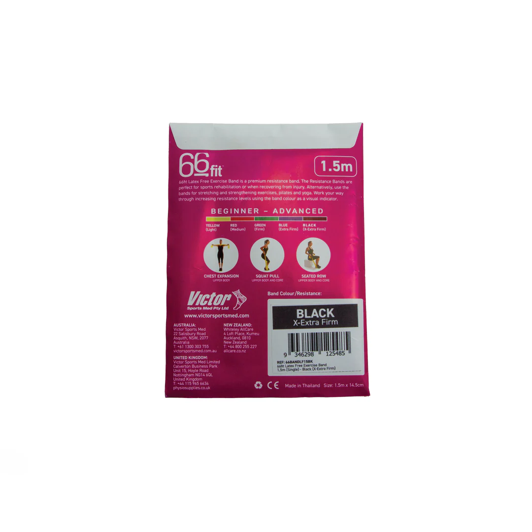66fit Latex Free Exercise Band – 1.5m - Image 2