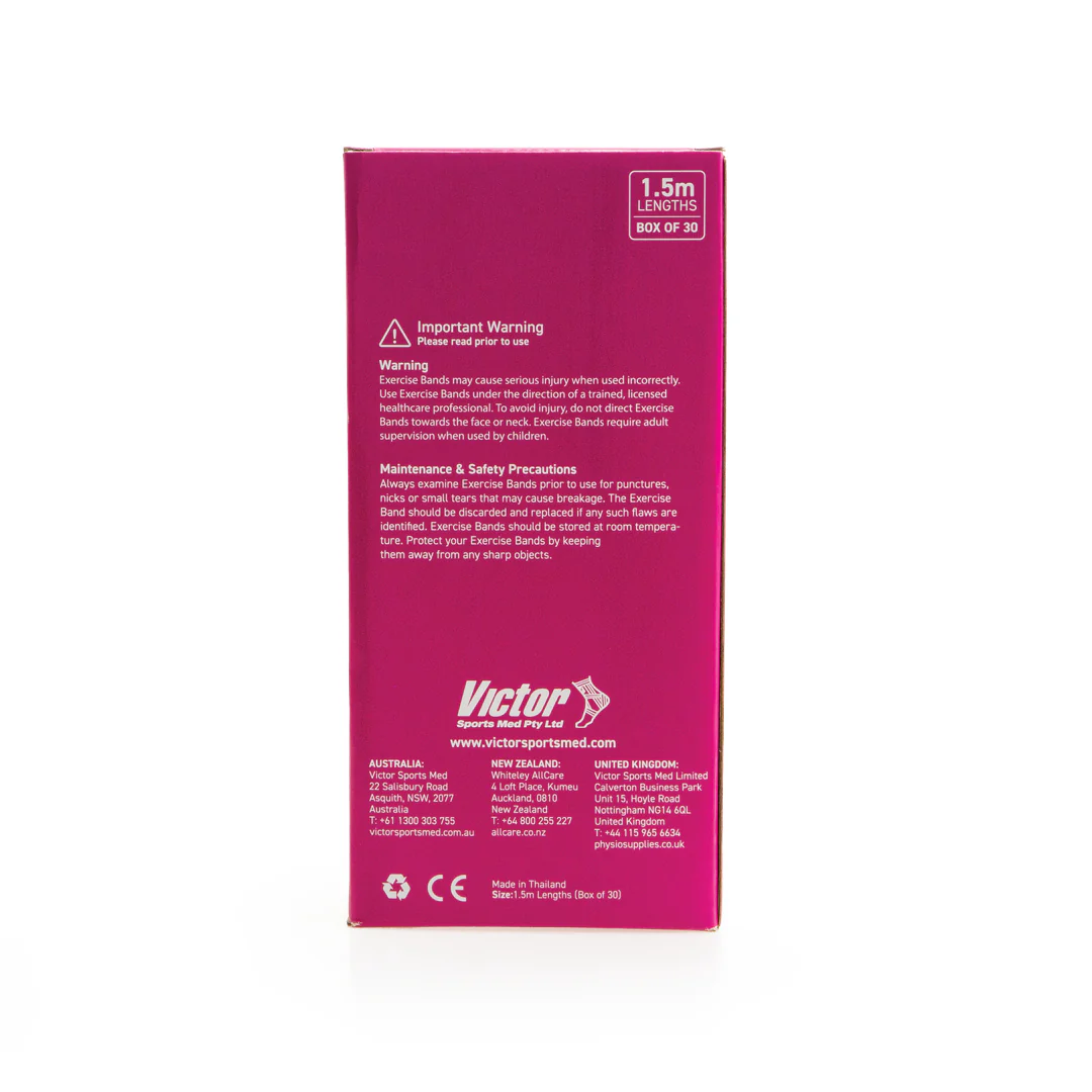 66fit Latex Free Exercise Band – 1.5m Box of 30 - Image 6