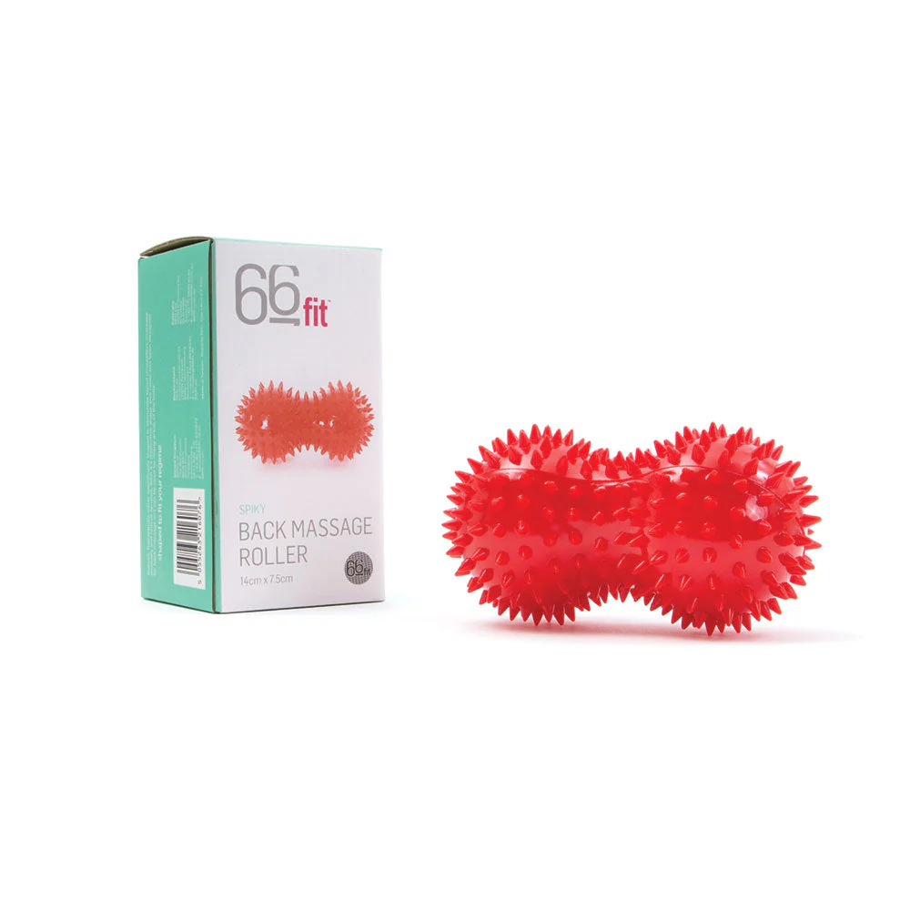66fit Peanut Spiky Massage Ball/Roller - Image 3