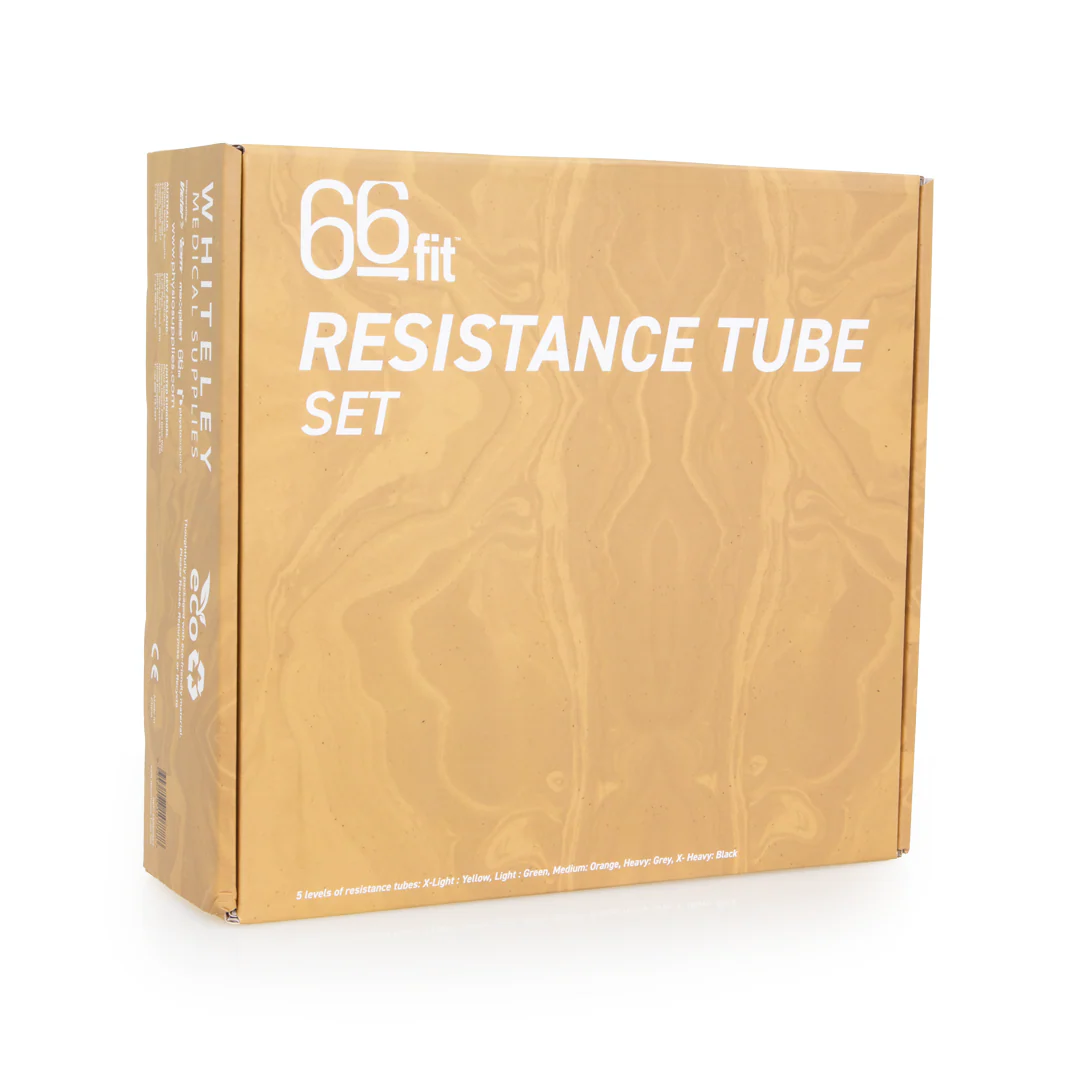 66fit Resistance Tube Set - 5 Levels - Image 3