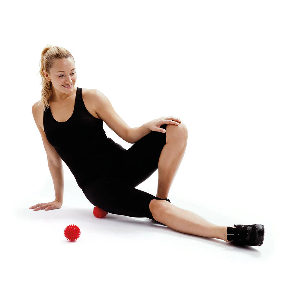 66fit 8cm Hard Spiky Massage Ball - Hard 2Pcs - Image 6