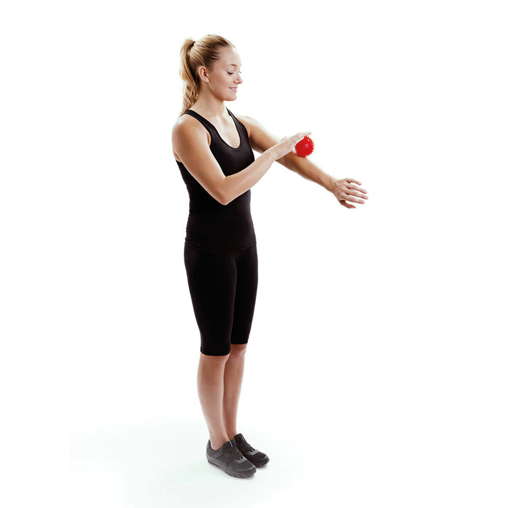 66fit 8cm Hard Spiky Massage Ball - Hard 2Pcs - Image 8