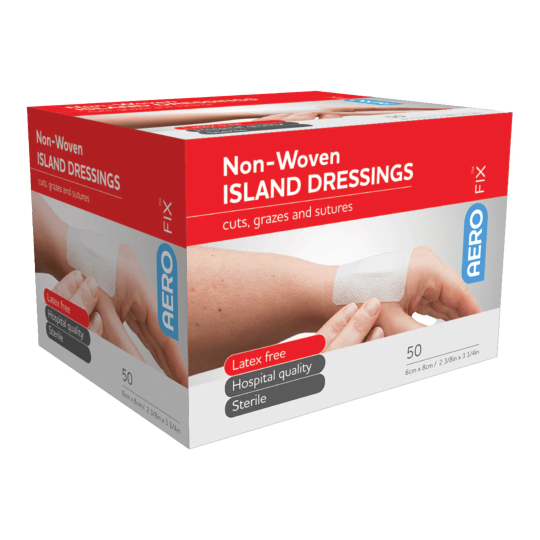 AeroFix Adhesive Island Dressing 6cm x 8cm - Image 3