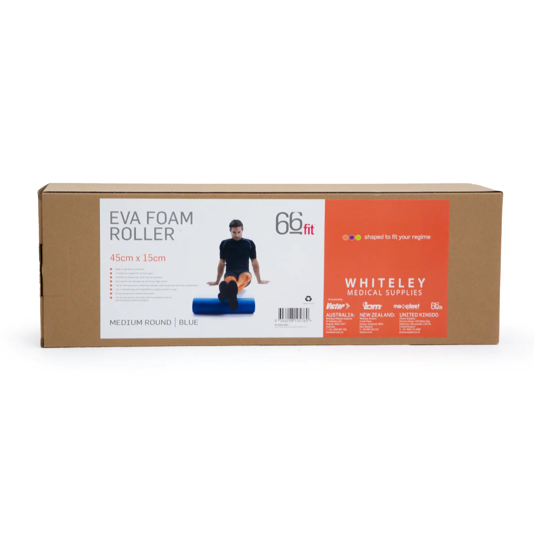 66fit Round Foam Rollers - Medium 45cm - Image 7