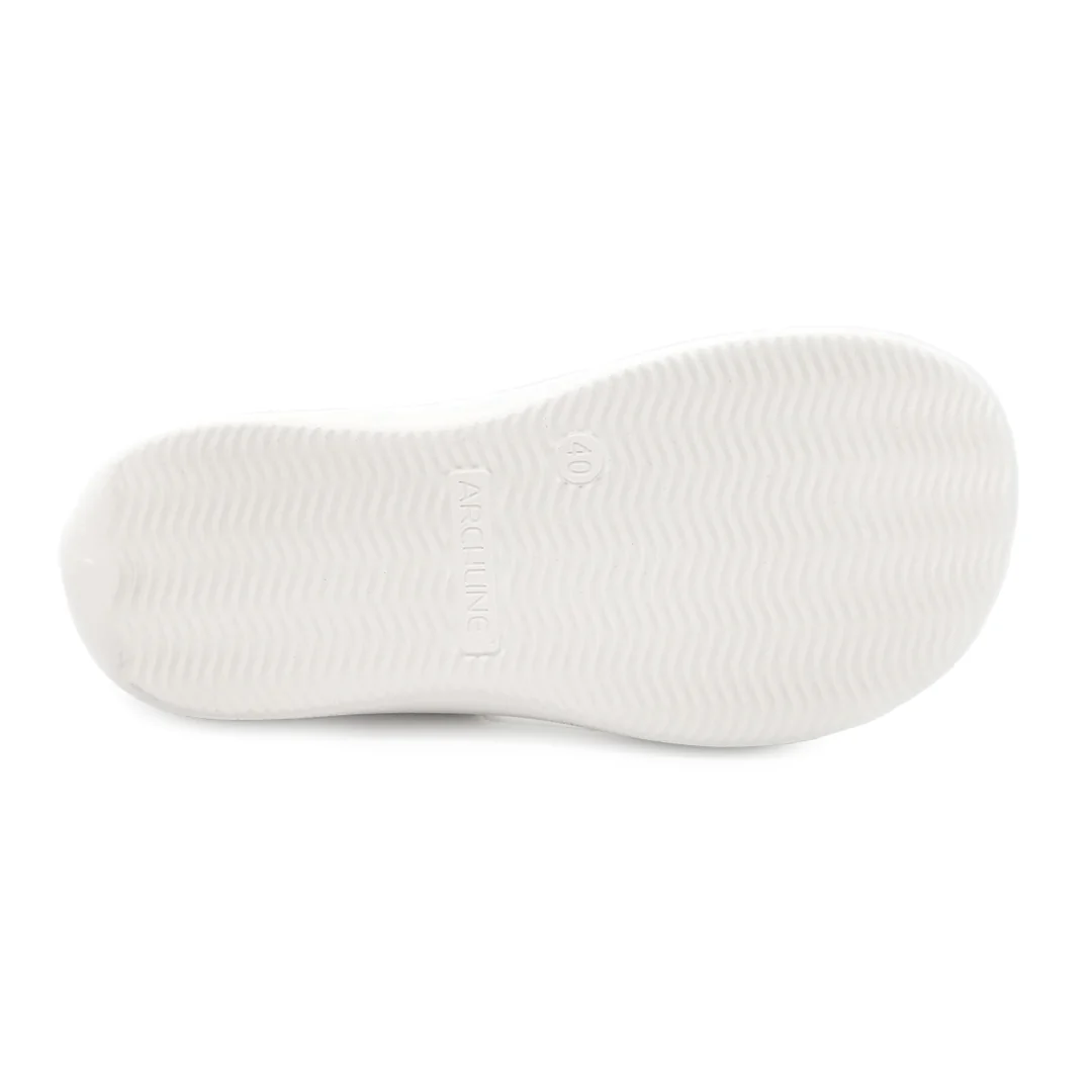 Archline Rebound Orthotic Thongs - White - Image 3