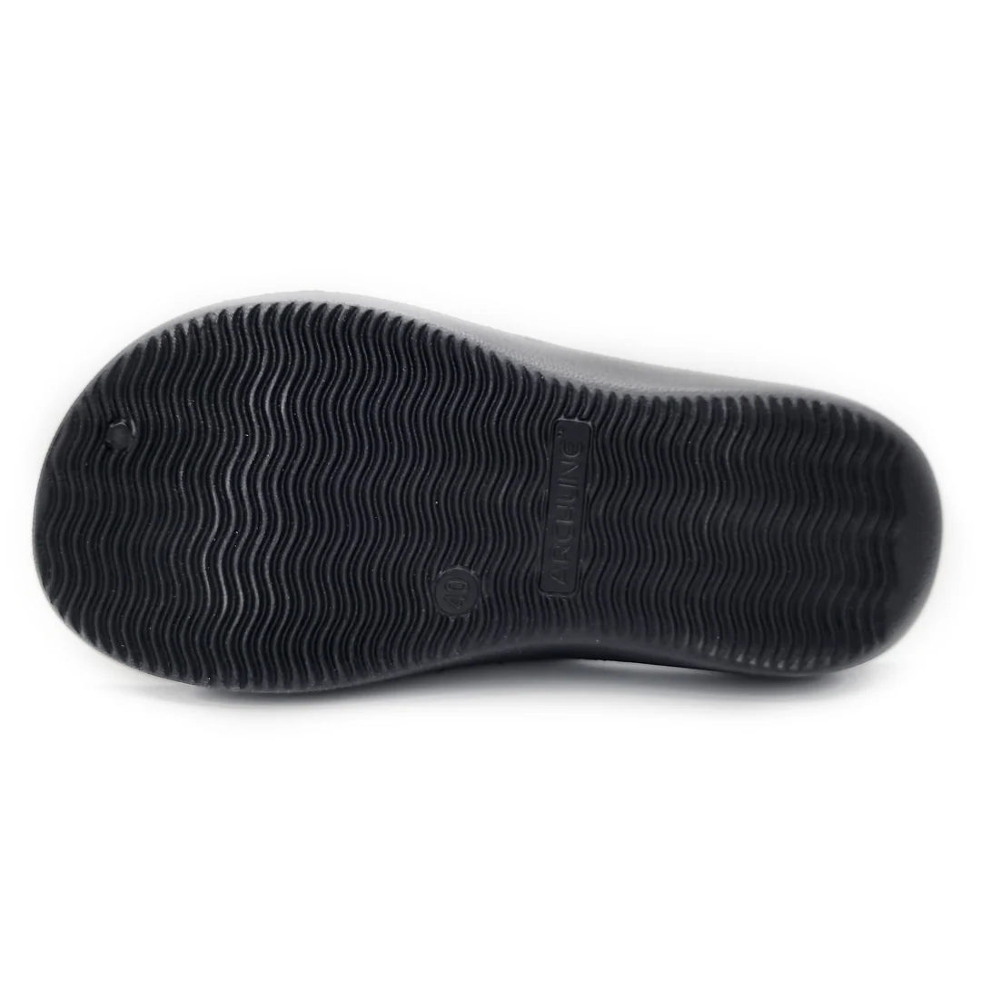 Archline Rebound Orthotic Slides - Black - Image 8