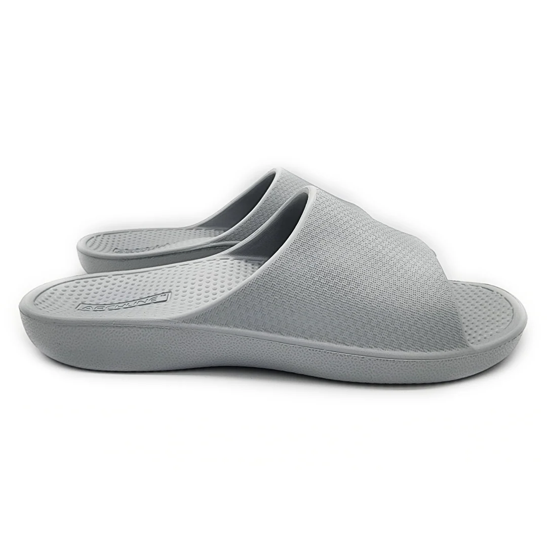 Archline Rebound Orthotic Slides - Stone Grey - Image 3