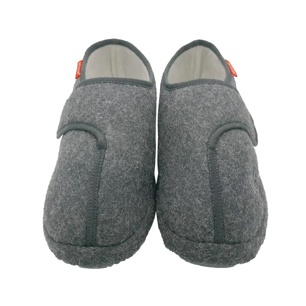 Archline Orthotic Slippers Plus (With Adjustable Strap) - Grey - Image 5
