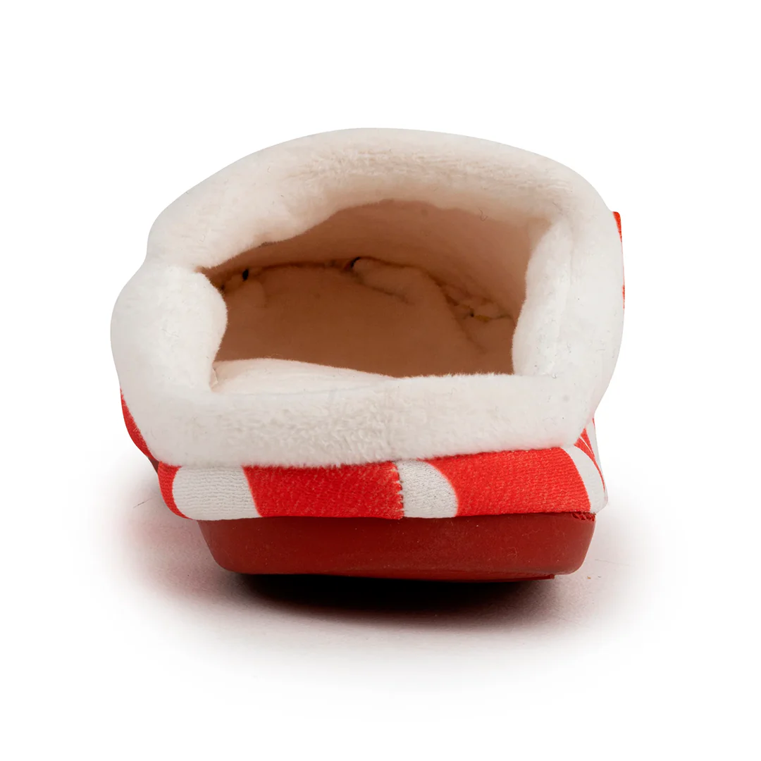 Archline Slippers - Slip On (Orthotic Slippers) Red Polkadot - Image 4
