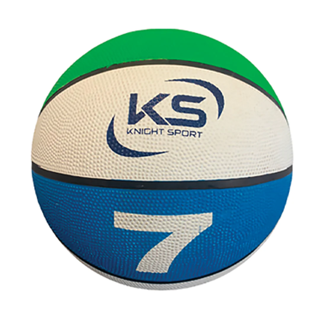 Basketball Rubber Match Green White Blue - Image 4
