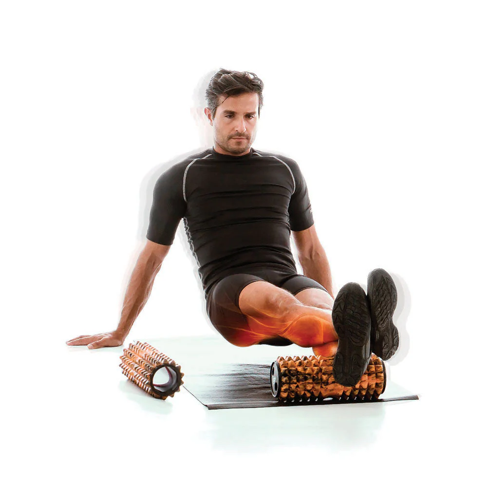 66fit 2 In 1 Pyramid Roller & Exercise Mat - Image 4