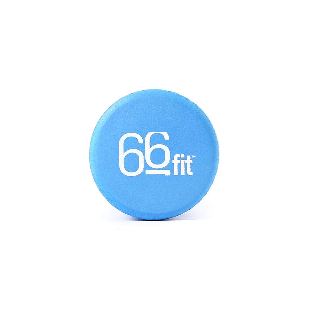 66fit Eva Foam Roller - Light Blue - 10cm x 90cm - Image 7