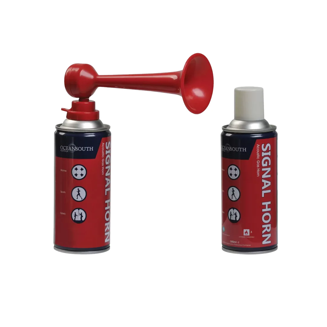 Gas Air Horn Siren & Can