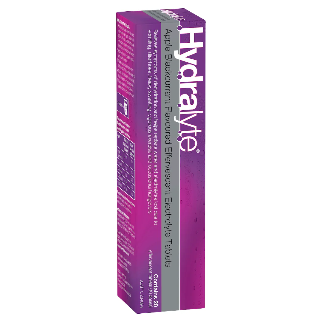 Hydralyte Effervescent Electrolyte Tablets - 20 Pack - Image 3