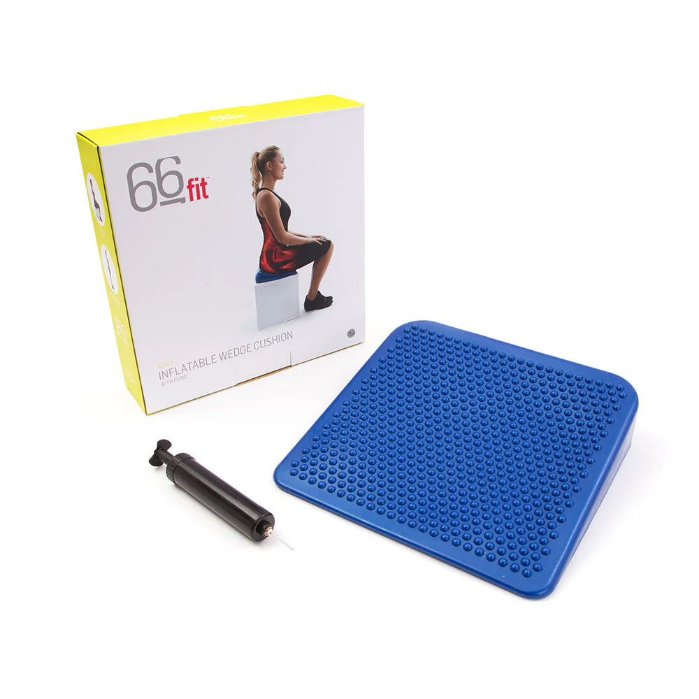 66fit Inflatable Posture Wedge Cushion - With Pump - Image 7