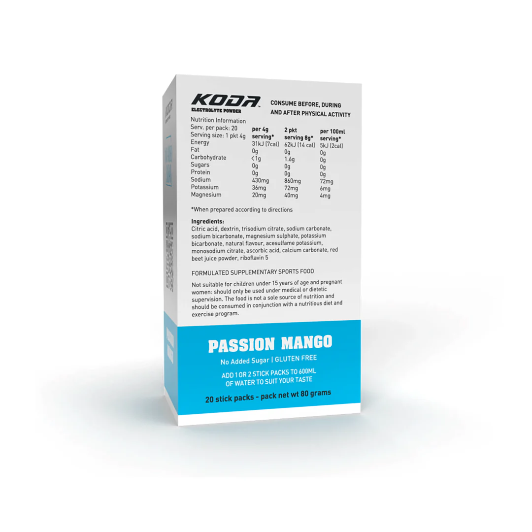 KODA Electrolyte Powder - 20 Pack - Image 11