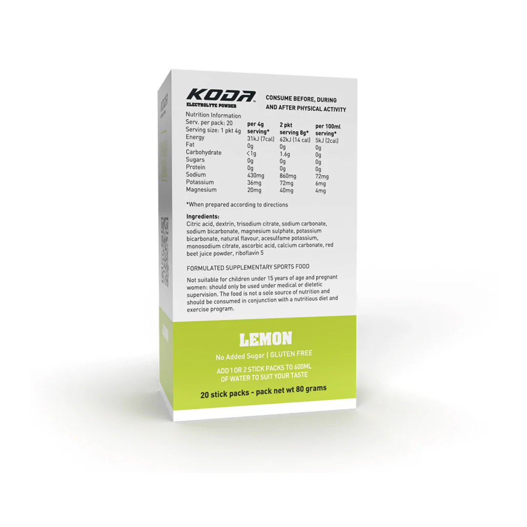 KODA Electrolyte Powder - 20 Pack - Image 9