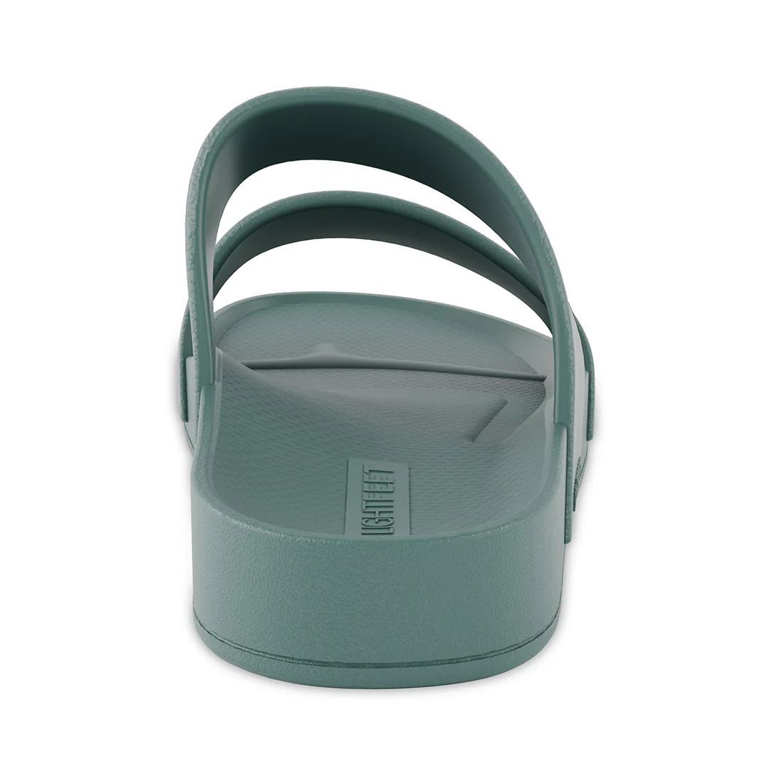 Lightfeet Double Strap Slides - Forest Green - Image 5