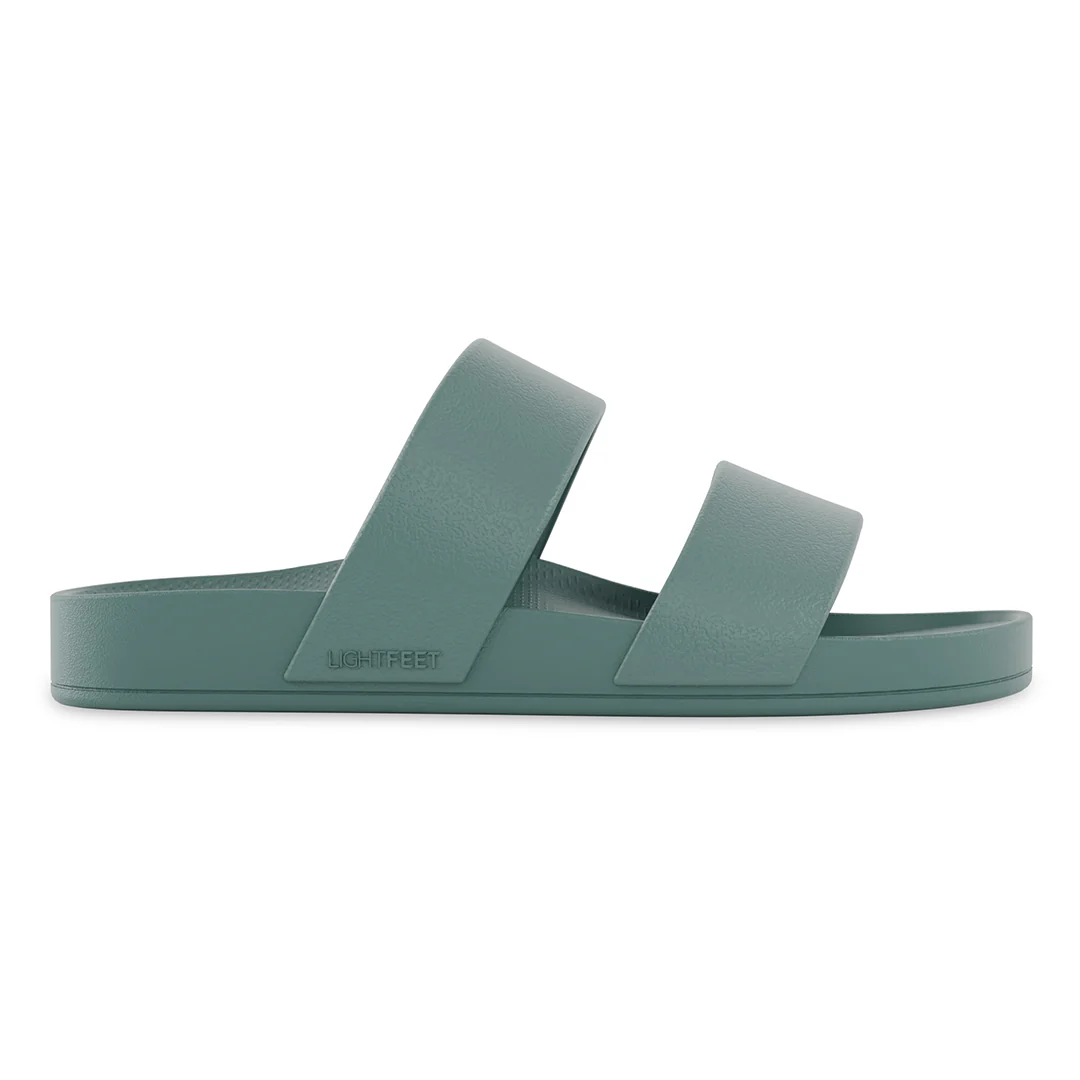 Lightfeet Double Strap Slides - Forest Green - Image 7
