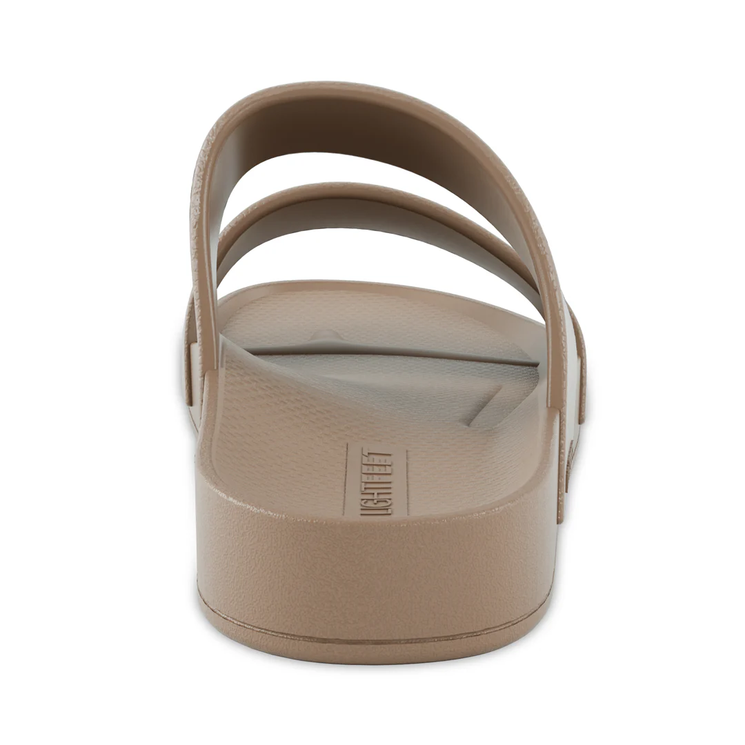 Lightfeet Double Strap Slides - Latte - Image 4
