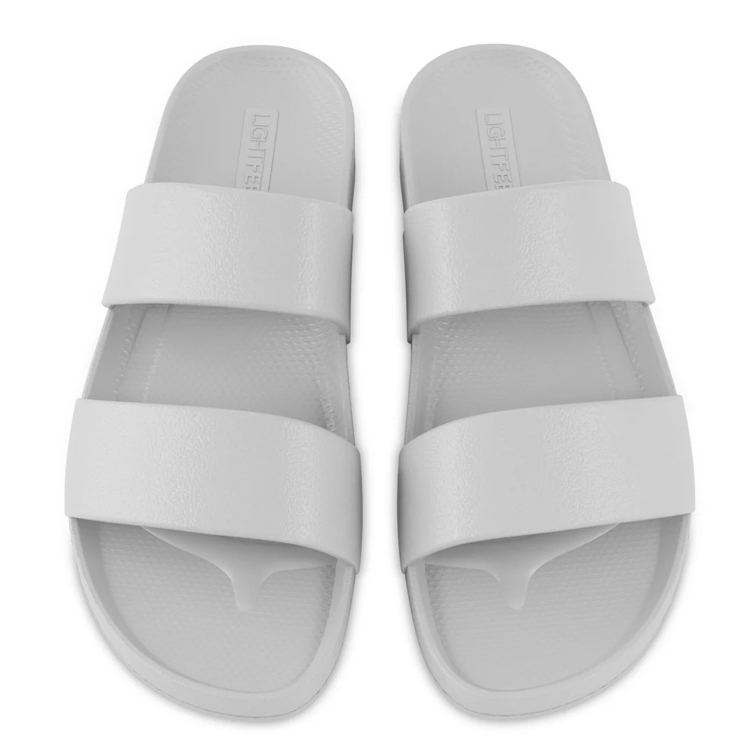 Lightfeet Double Strap Slides - White - Image 2