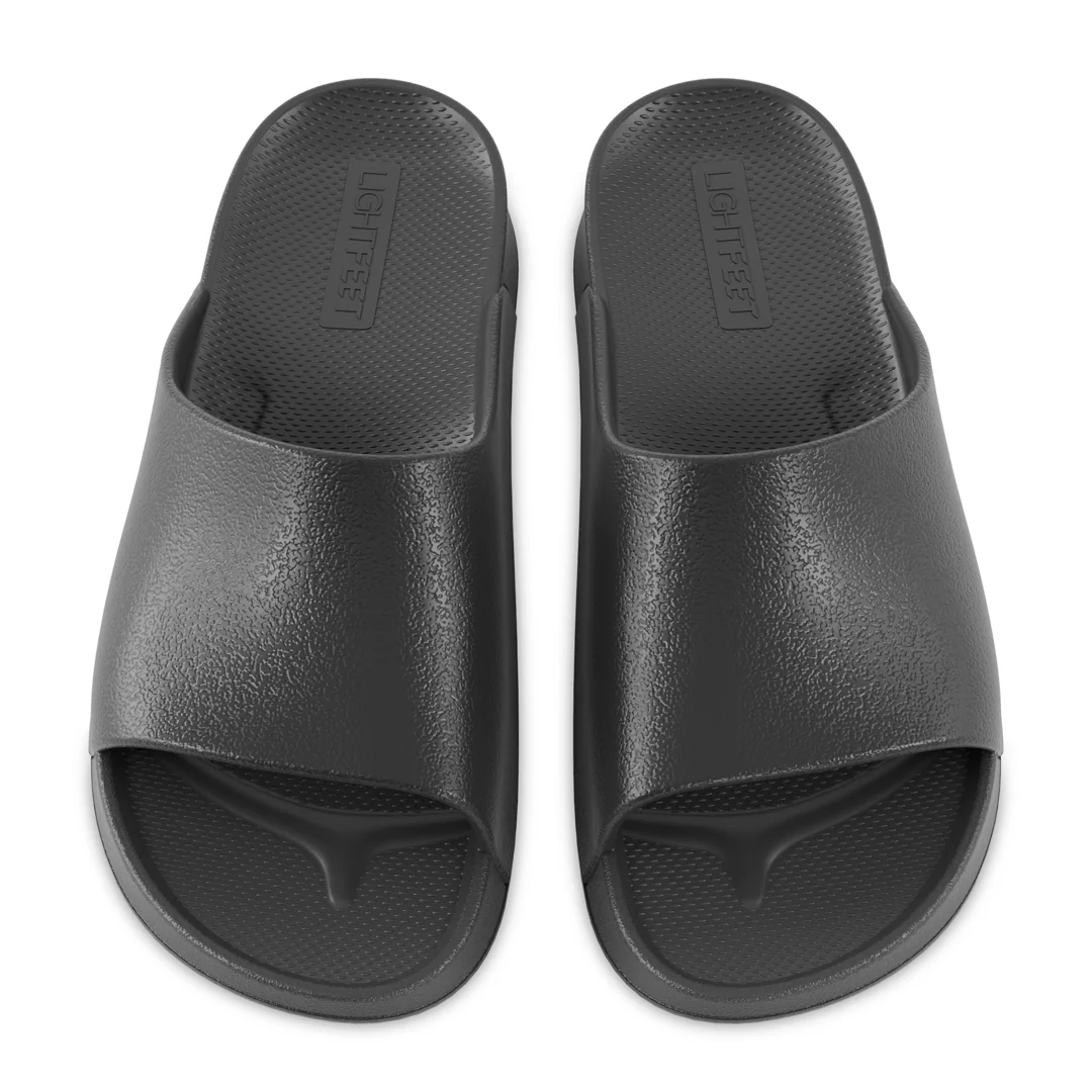 Lightfeet Single Strap Slides - Black - Image 2