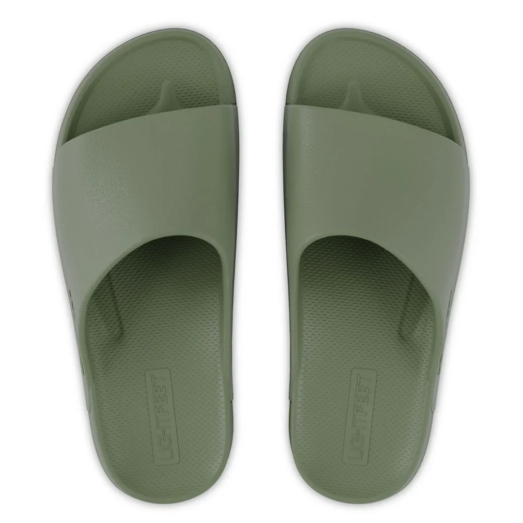 Lightfeet Single Strap Slides - Khaki - Image 10