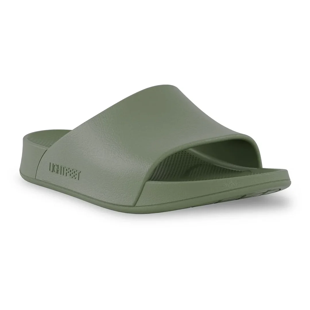 Lightfeet Single Strap Slides - Khaki - Image 2