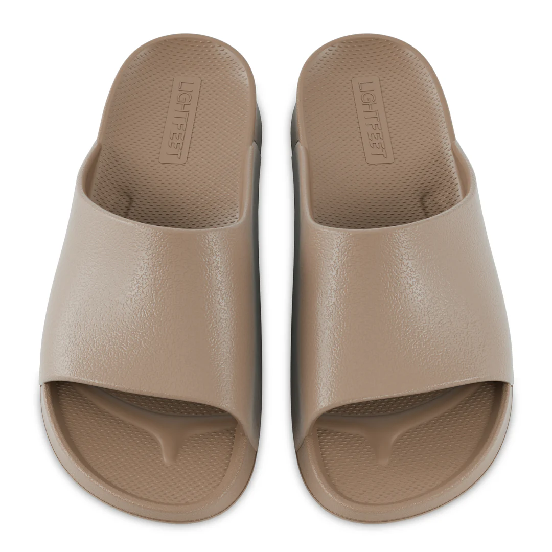 Lightfeet Single Strap Slides - Latte - Image 2