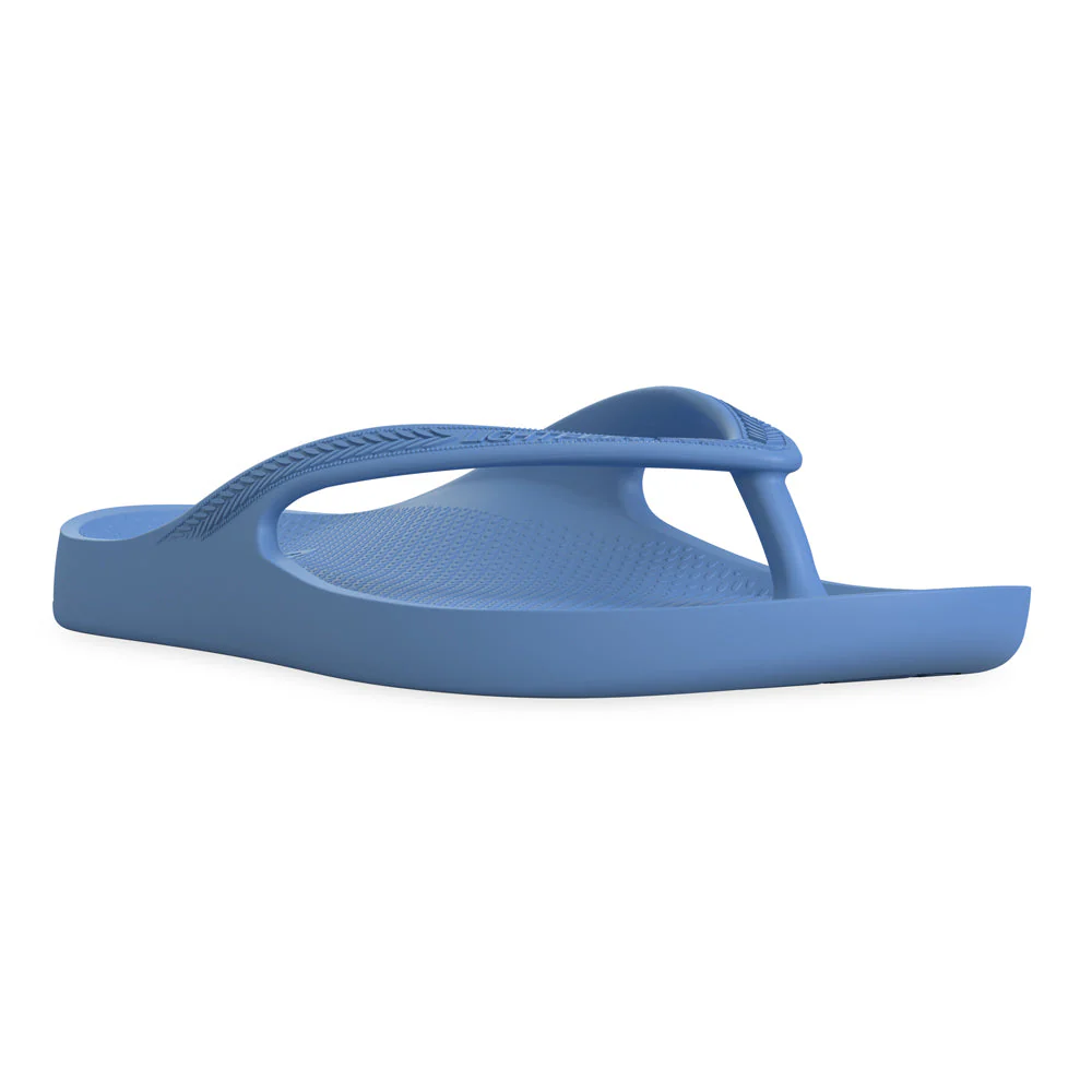 LightFeet Arch Support Flip Flops/Thongs - Denim - Image 3