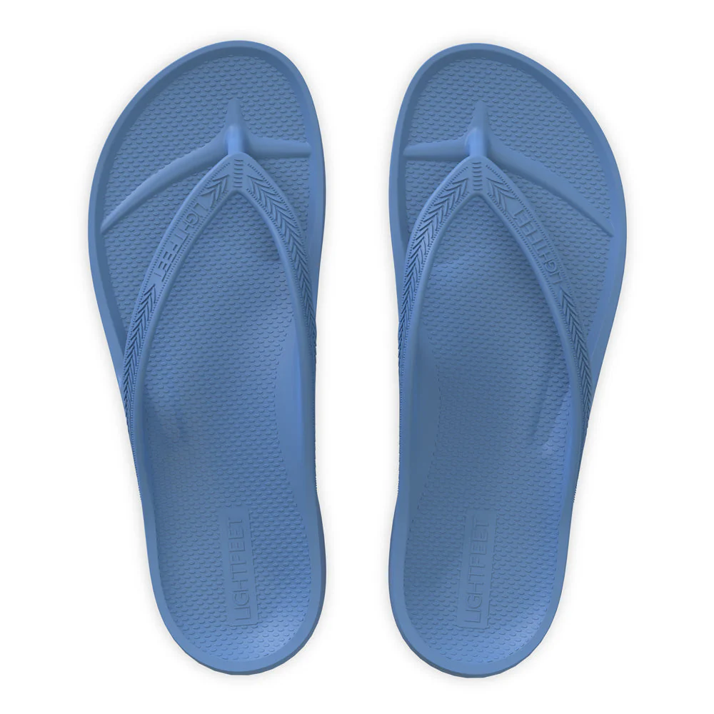 LightFeet Arch Support Flip Flops/Thongs - Denim - Image 6