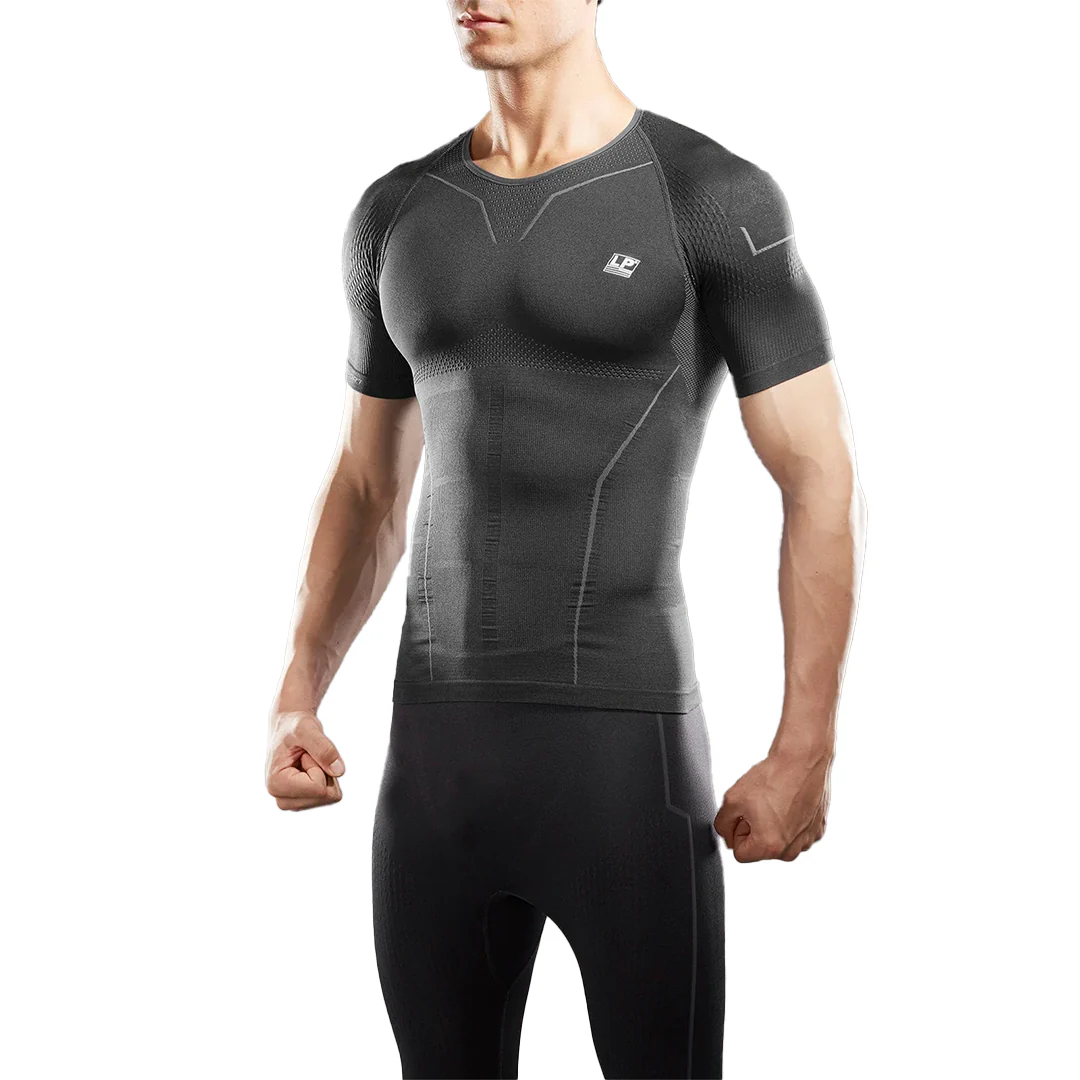 LP Support Men's Air Compression Short Sleeve Top ARM2301Z - Image 2