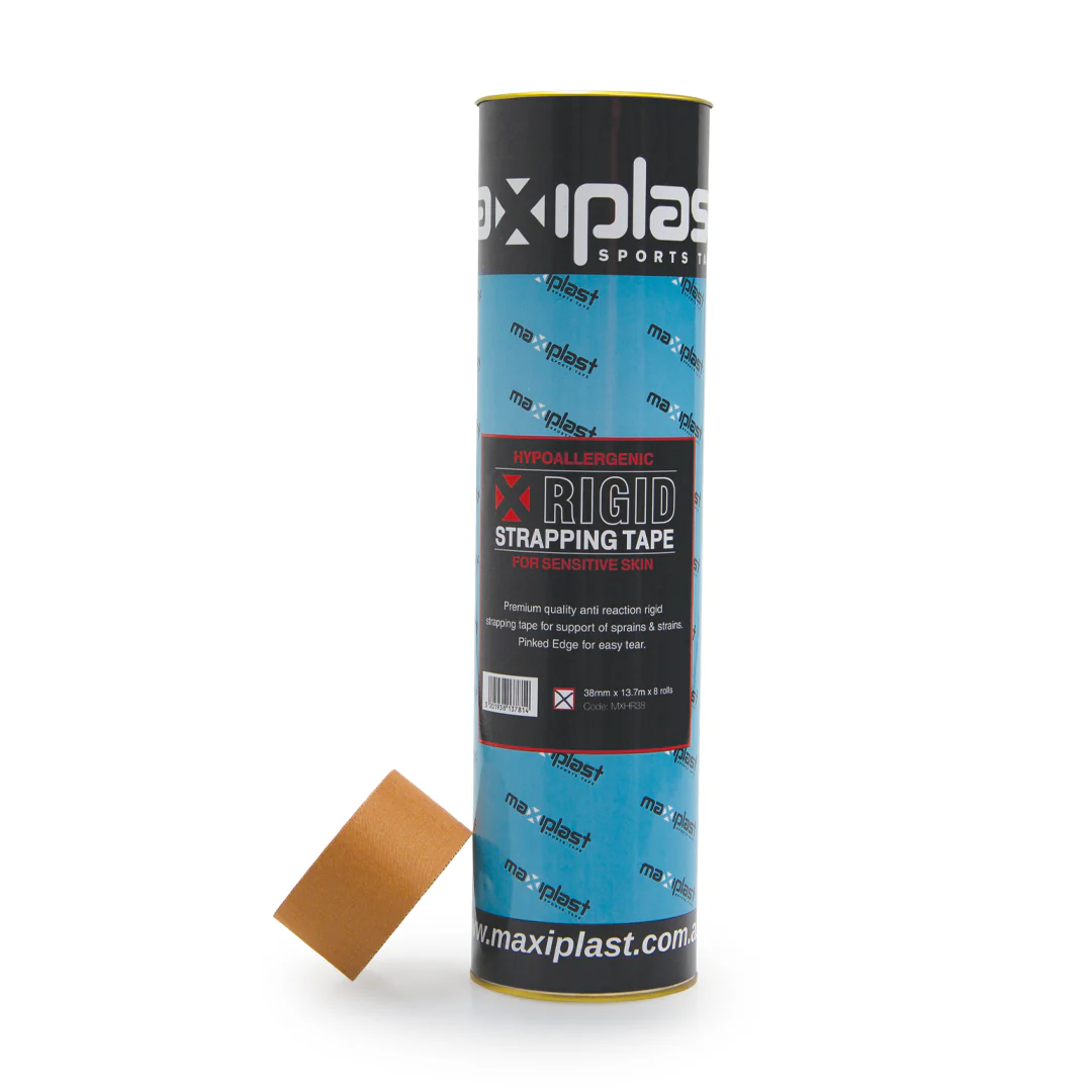 Maxiplast Hypoallergenic Rigid Tape 38mm x 13.7m - Drum of 8 - Image 2