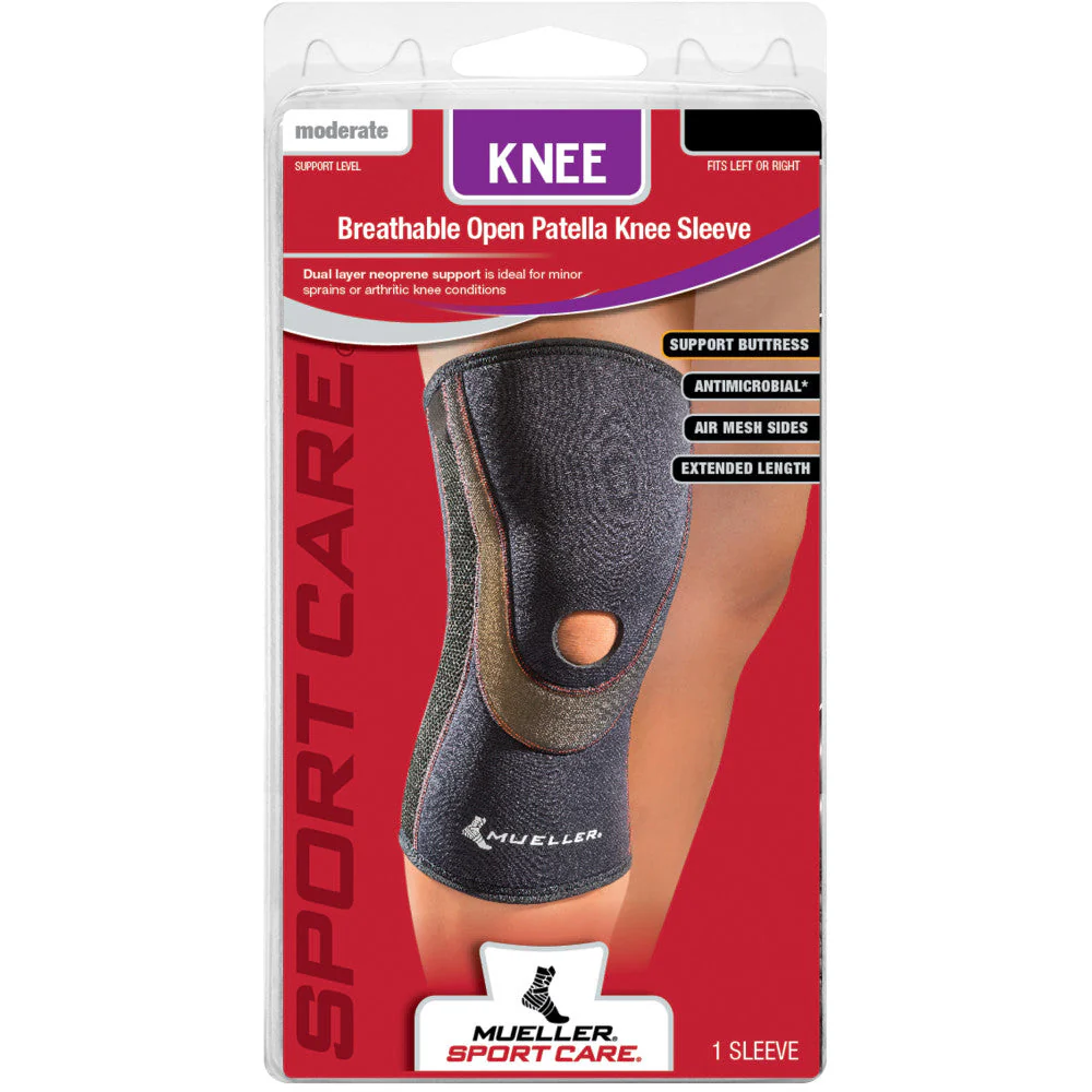 Mueller Breathable Open Patella Knee Sleeve - Image 3