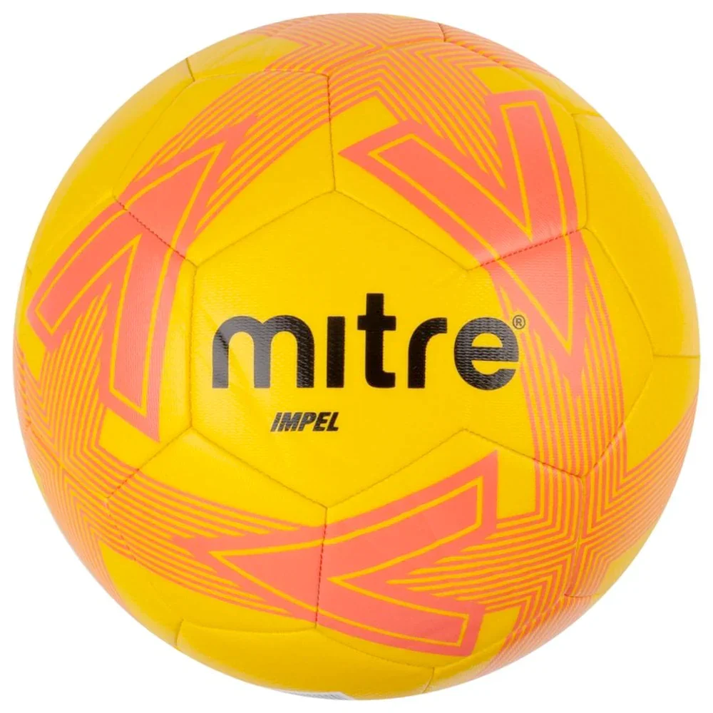 Mitre Impel Soccer Ball (Yellow & Pink) Size 3 - Image 2