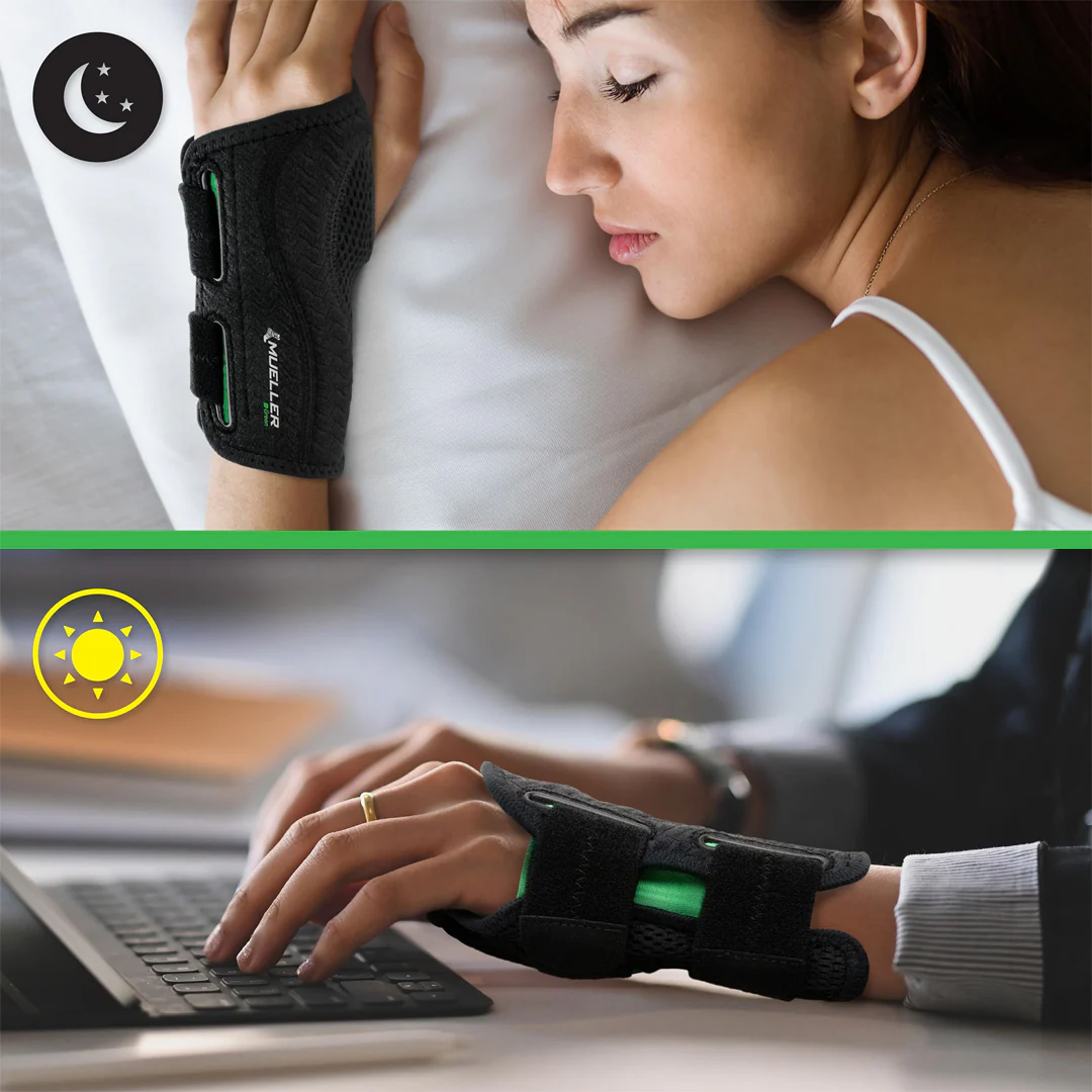 Mueller Green Fitted Wrist Brace - Image 5