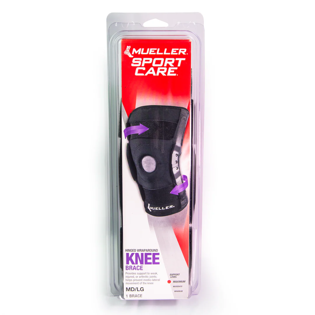 Mueller Hinged Wraparound Knee Brace - Image 5