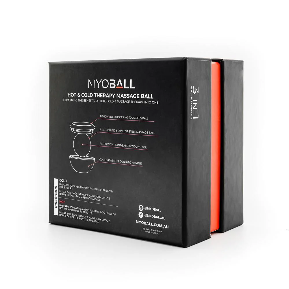 MYOBALL Massage Therapy Ball - Large 80mm - Image 8