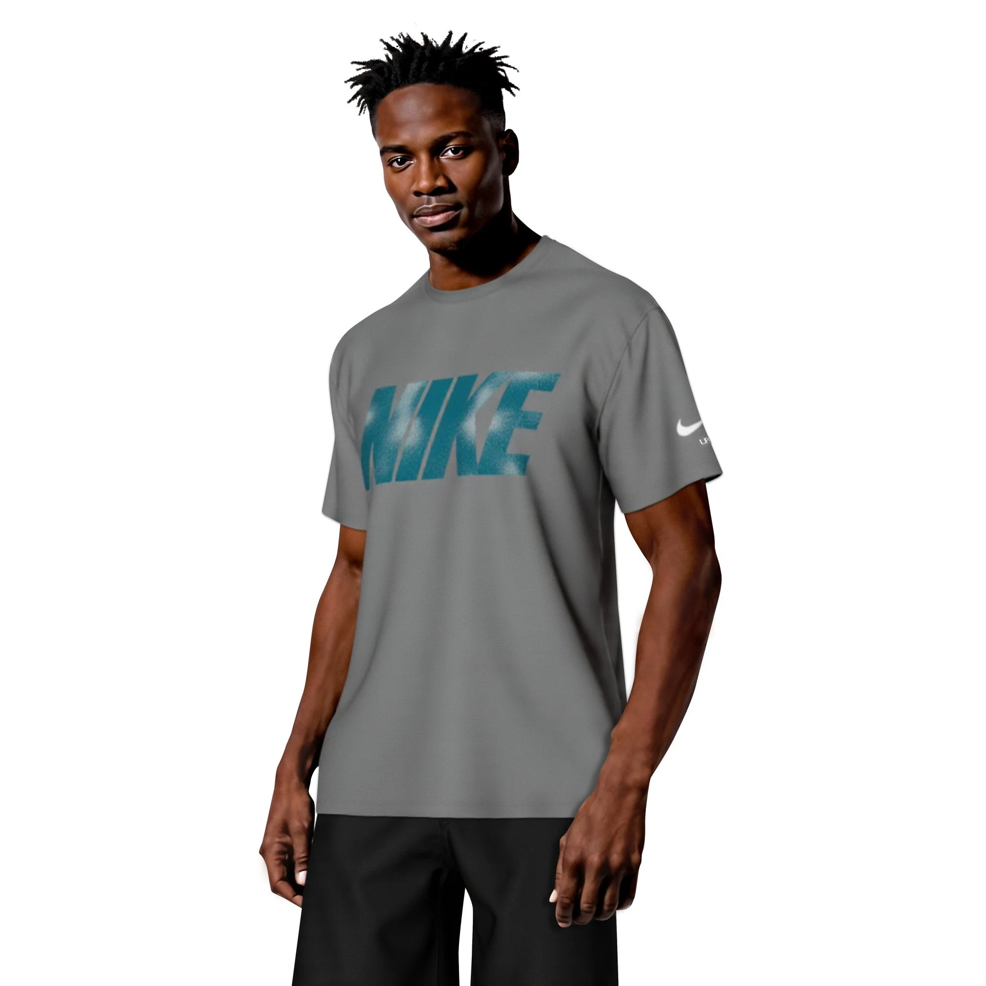 Nike Swim Men's Brand Blast Short Sleeve Hydroguard Top - Image 7